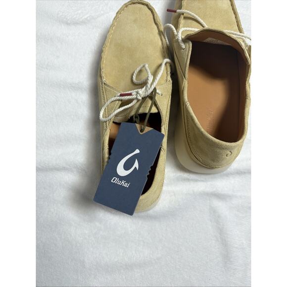 Men’s OluKai Leather KA’A Driver Size 10.5 Brand New With Tags - No Box main image 4